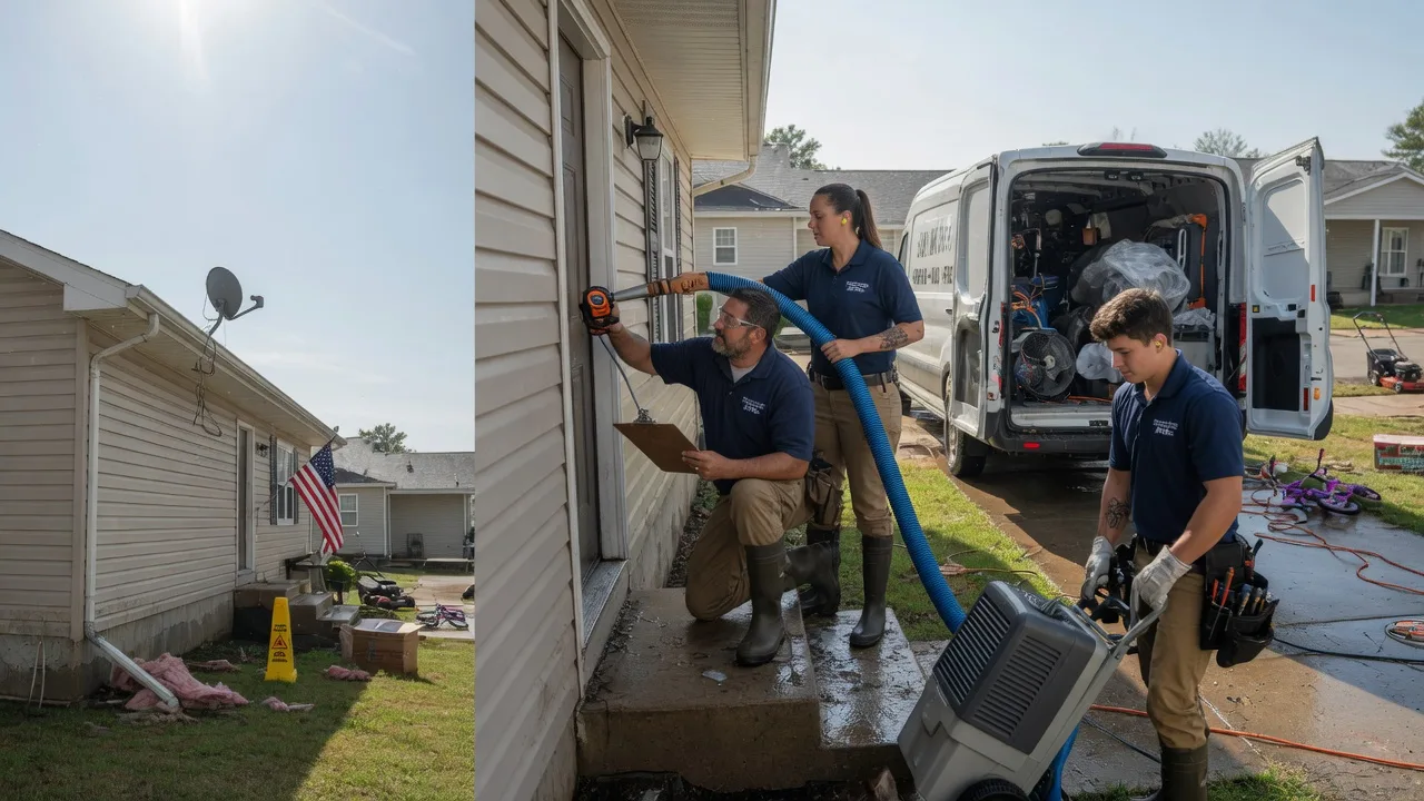 Ceiling Water Damage Restoration in Cerulean, KY near me